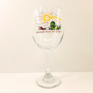 Ogopogo Wine Glass Okanagan Valley Kelowna