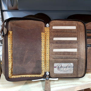 Adrian Klis Buffalo Leather Shoulder Bag #2929