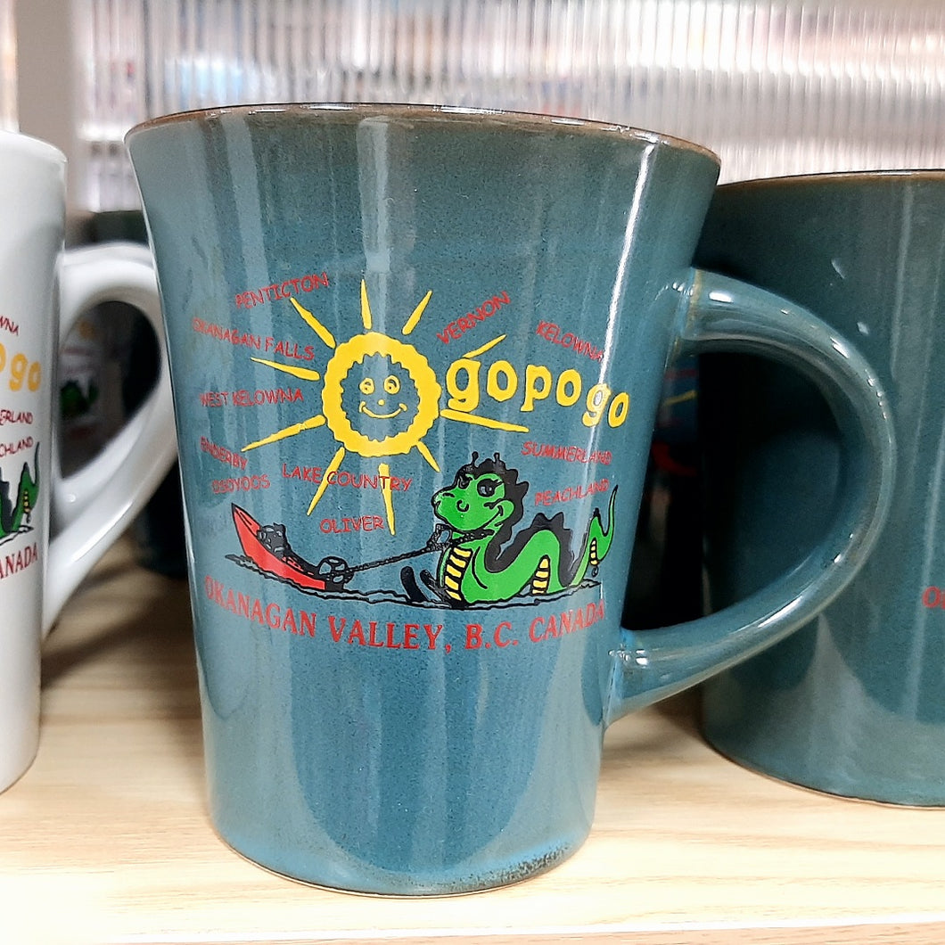 Ogopogo Okanagan Valley Kelowna Mug Saxe Blue