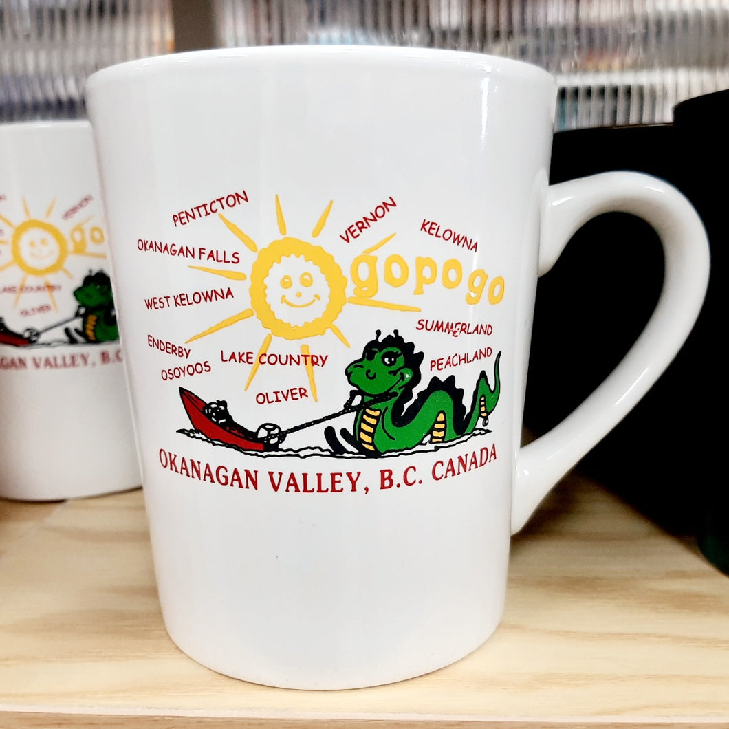 Ogopogo Okanagan Valley Kelowna Mug White