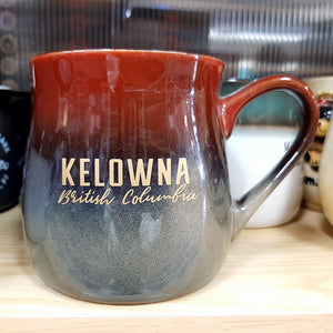 Big 2-tone Kelowna Mug Red X Dark Gray