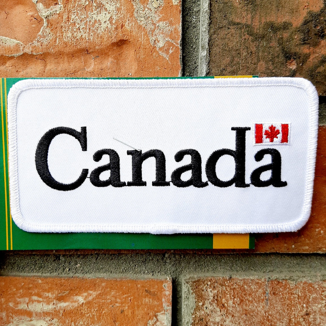Canada Logo White Patch