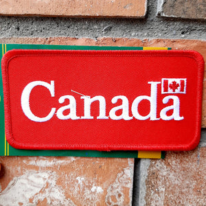Canada Logo Red Patch