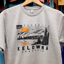 Load image into Gallery viewer, Adult Graphic T-shirt Kelowna Okanagan Gray
