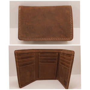Adrian Klis Buffalo Leather Wallet Purse Card Holder #225