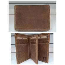 Load image into Gallery viewer, Adrian Klis Buffalo Leather Wallet Purse Card Holder #221
