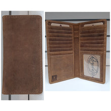 Load image into Gallery viewer, Adrian Klis Buffalo Leather Wallet Purse Card Holder #217
