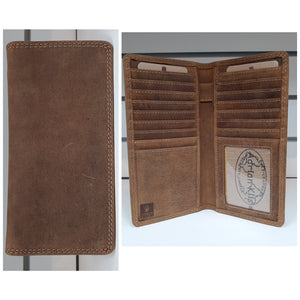 Adrian Klis Buffalo Leather Wallet Purse Card Holder #217
