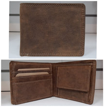 Load image into Gallery viewer, Adrian Klis Buffalo Leather Wallet Purse Card Holder #227
