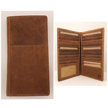 Load image into Gallery viewer, Adrian Klis Buffalo Leather Wallet Purse Card Holder #234
