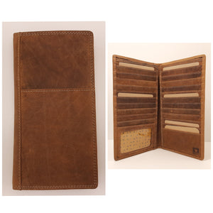 Adrian Klis Buffalo Leather Wallet Purse Card Holder #234